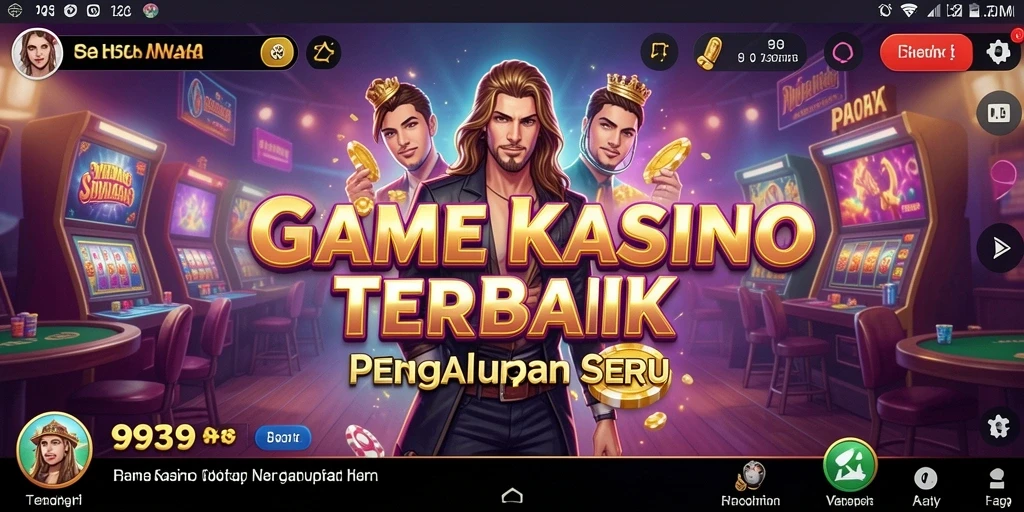 Tampilan gameplay menarik dari aplikasi Kasino 9939.