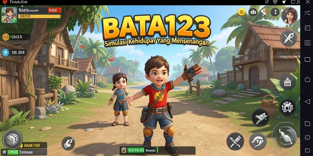 Tampilan gameplay BATA123 yang seru dan interaktif.