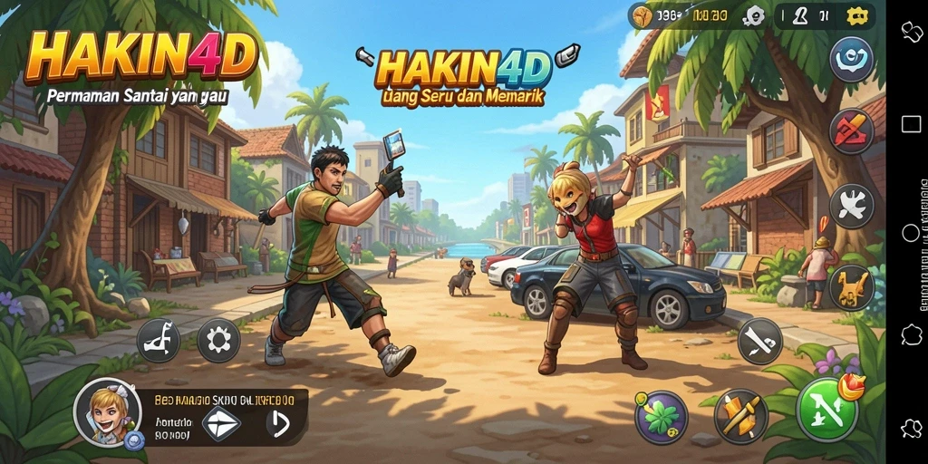 Tampilan gameplay HAKIN4D yang seru dan menarik untuk dimainkan.