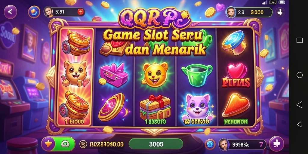 Screenshot gameplay <strong>QQRP</strong> menampilkan keseruan permainan Slot yang memikat.